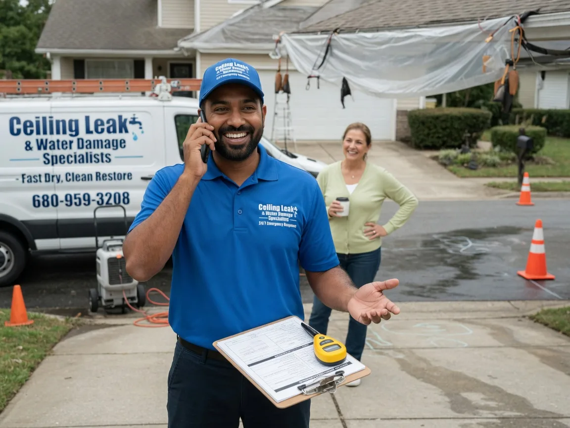 Ceiling Leak Cleanup Prudenville, MI FAQs
